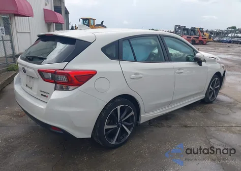 2021 Subaru Impreza Sport 5-Door from USA, damaged, VIN 4S3GTAJ60M1706545